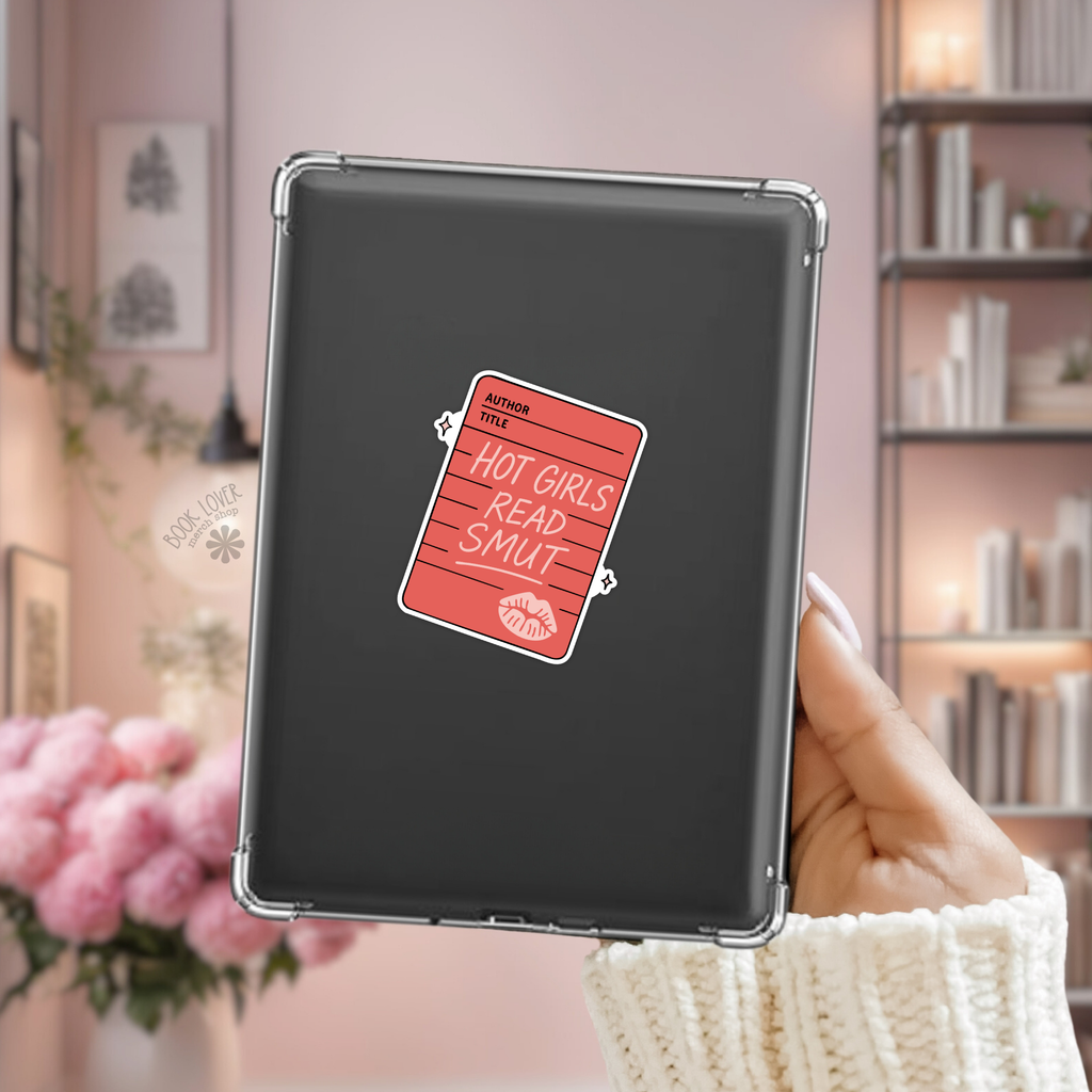 Hot Girls Read Smut Stickers / Bookish Stickers / Book Lover