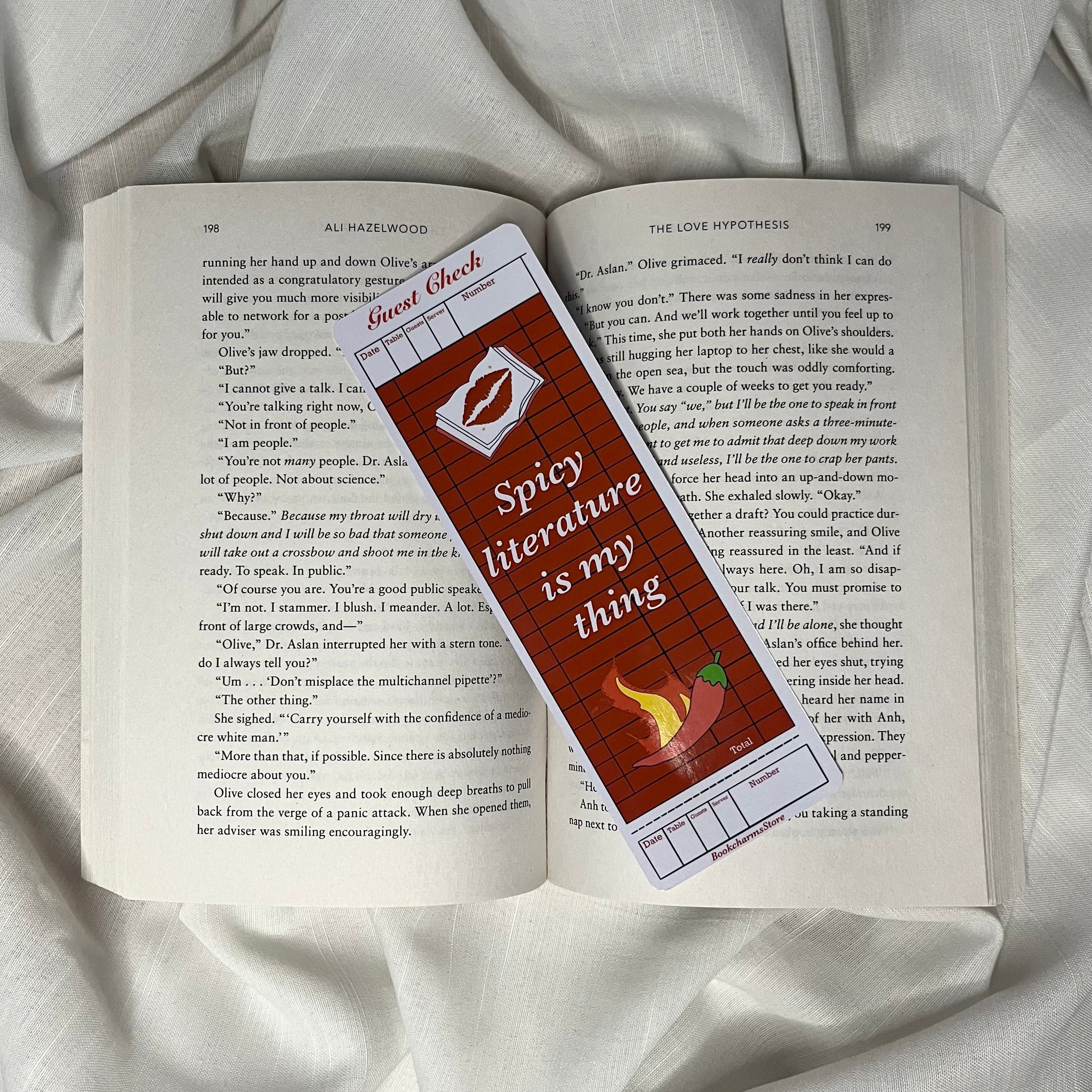 Spicy Literature is my Thing Bookmark