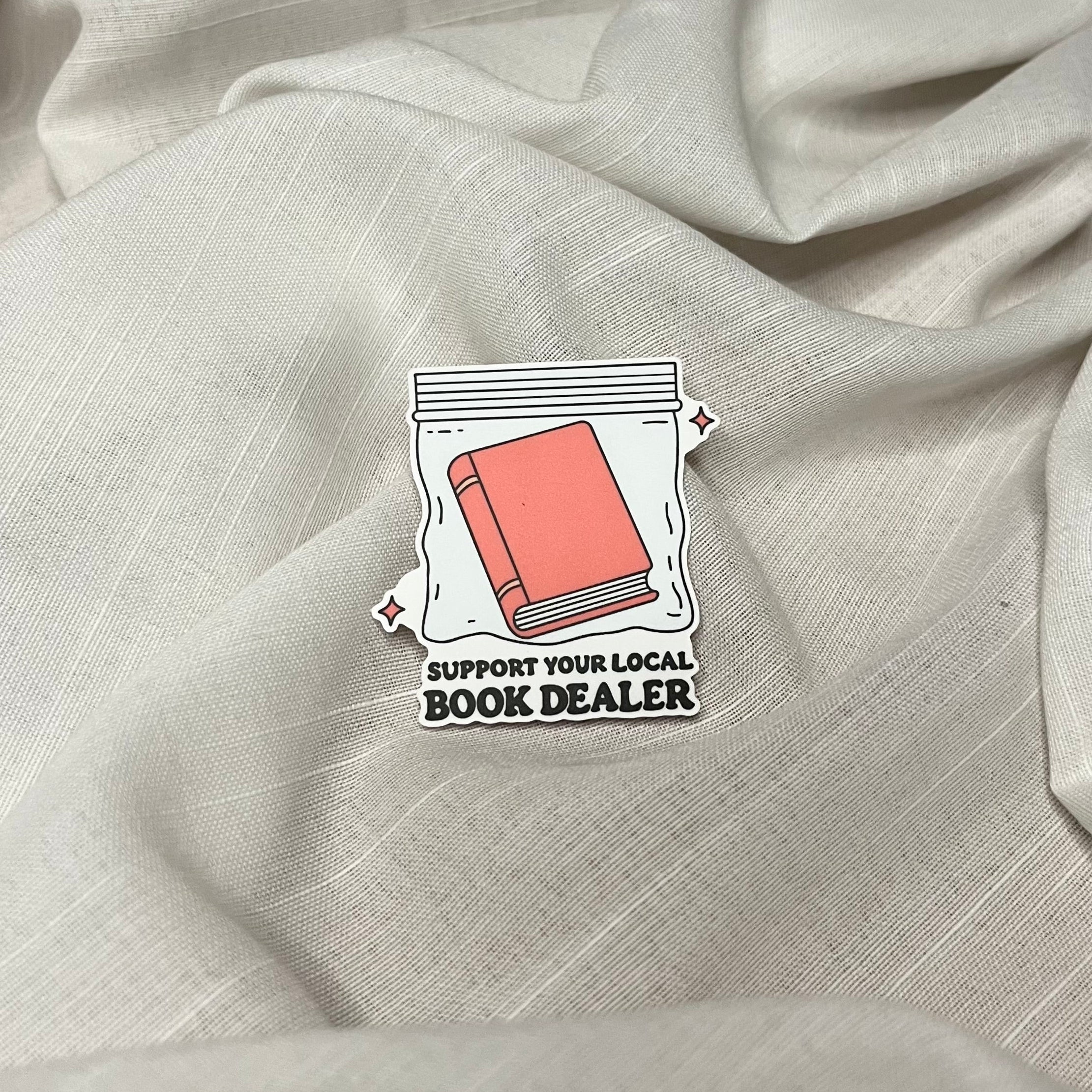 Support Your Local Book Dealer Sticker