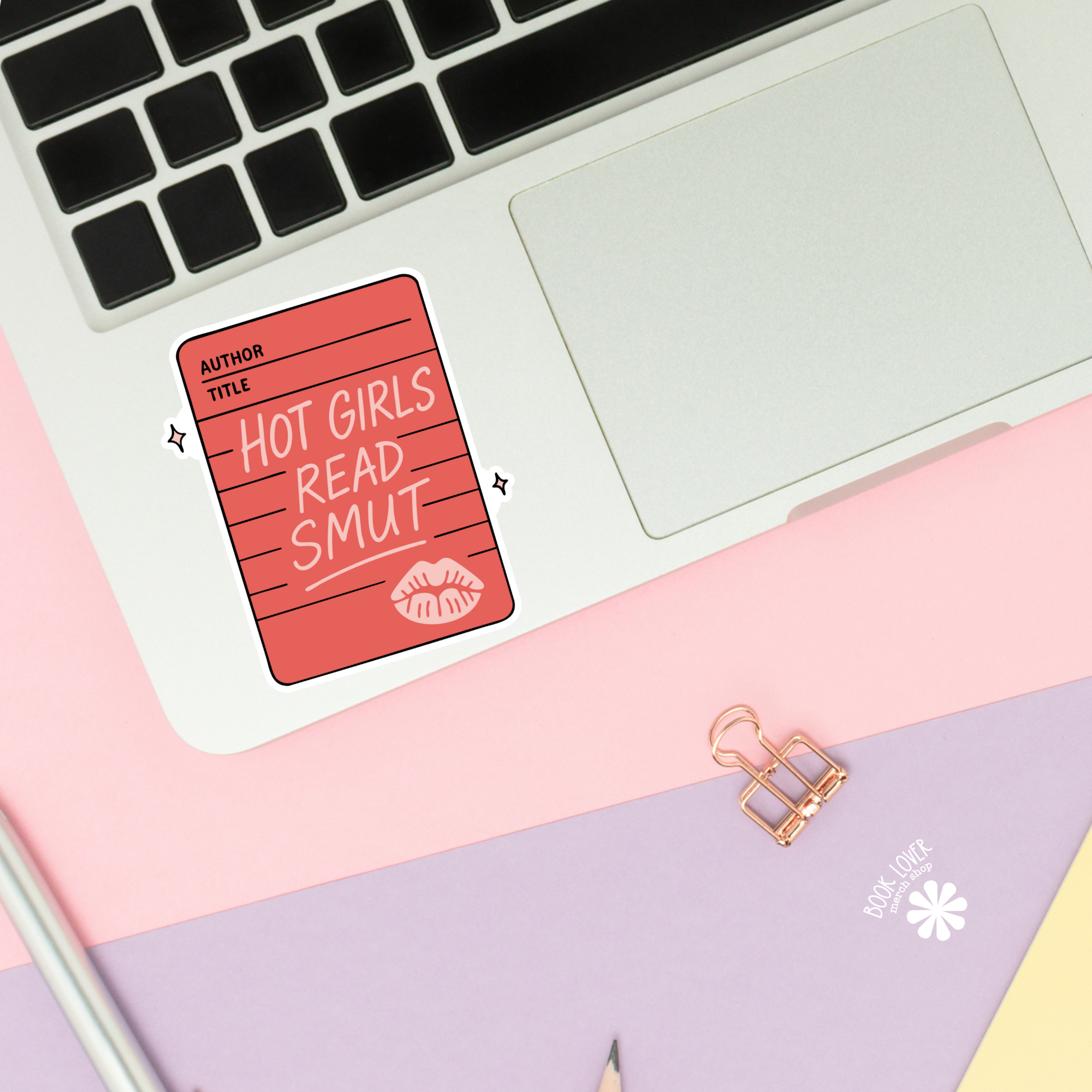 Hot Girls Read Smut Stickers / Bookish Stickers / Book Lover