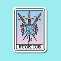 Fuck Ice Tarot Sticker