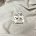 Just a Girl Who Brings Books Everywhere Sticker