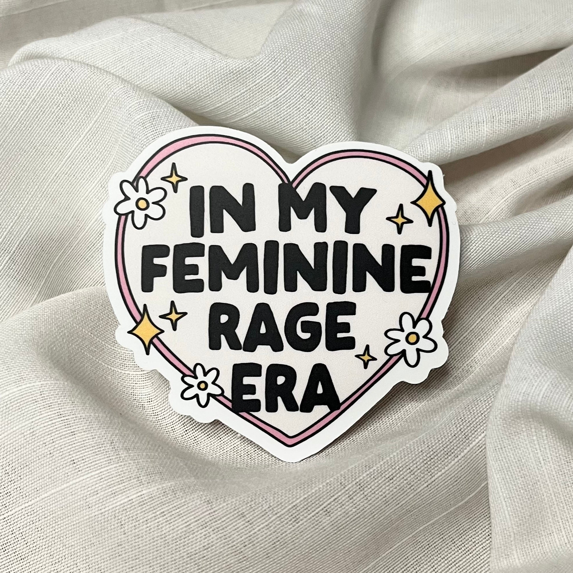 Feminine Rage Era Sticker