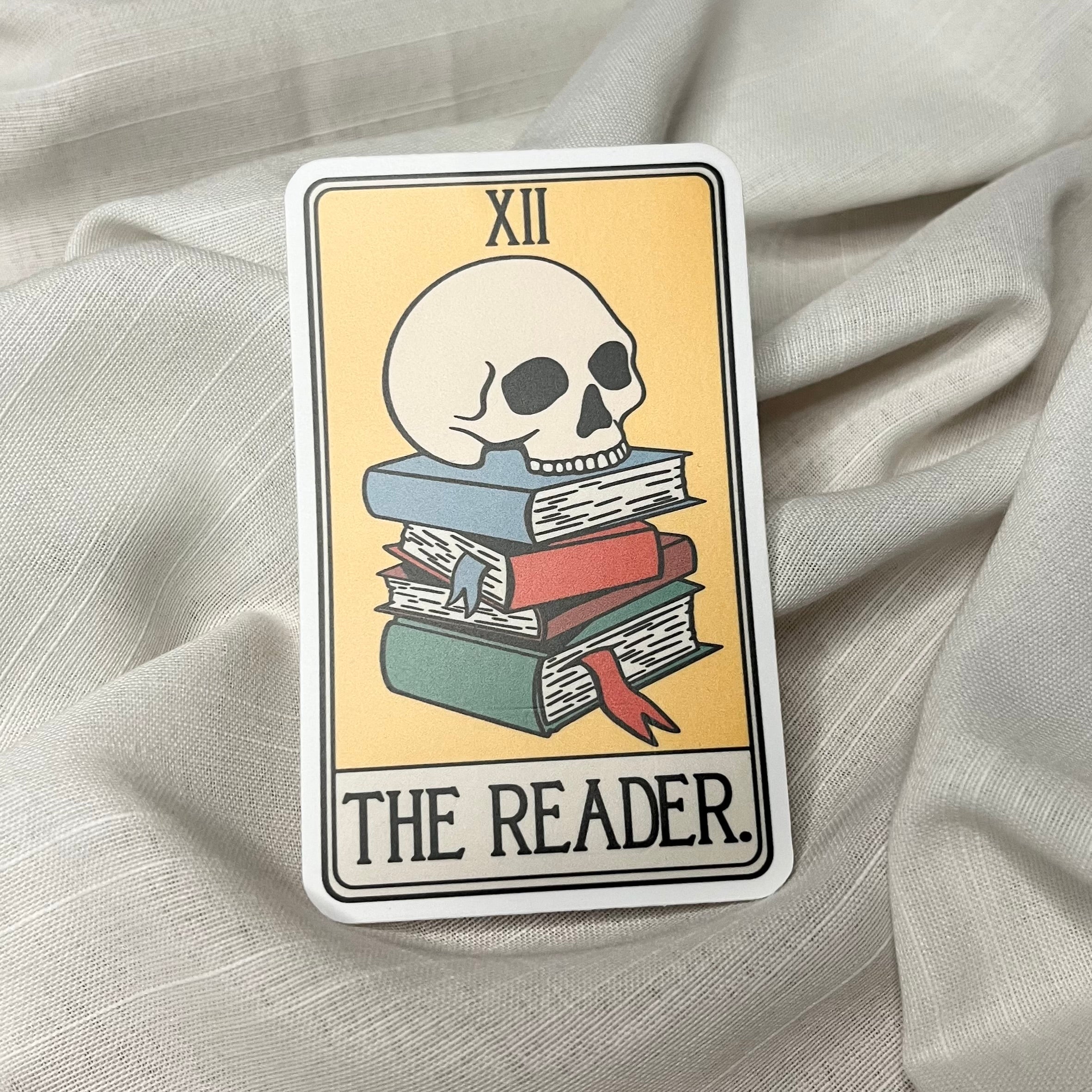 The Reader Tarot Card Sticker