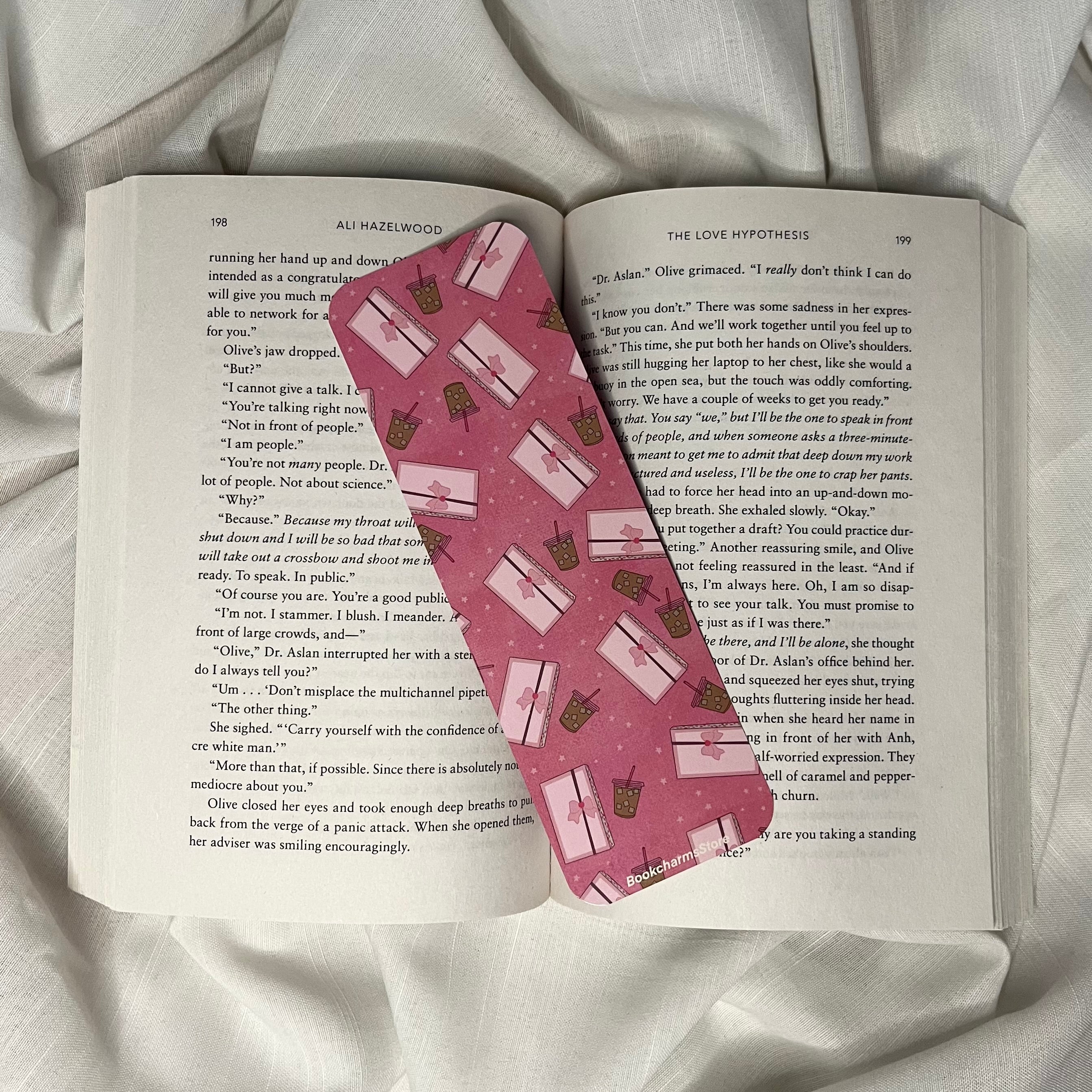 Journal & Iced Coffee Bookmark
