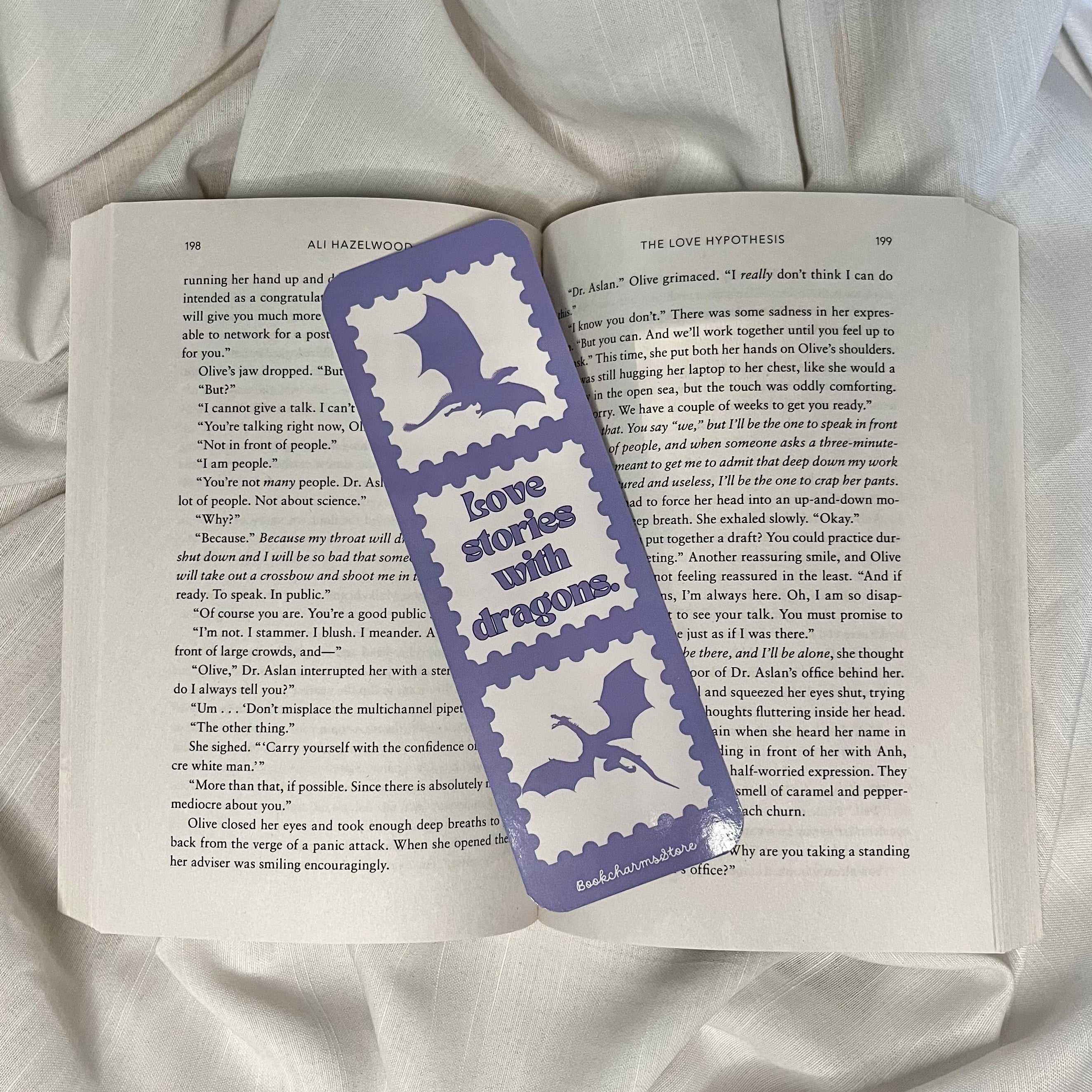 Love Stories with Dragons Bookmark