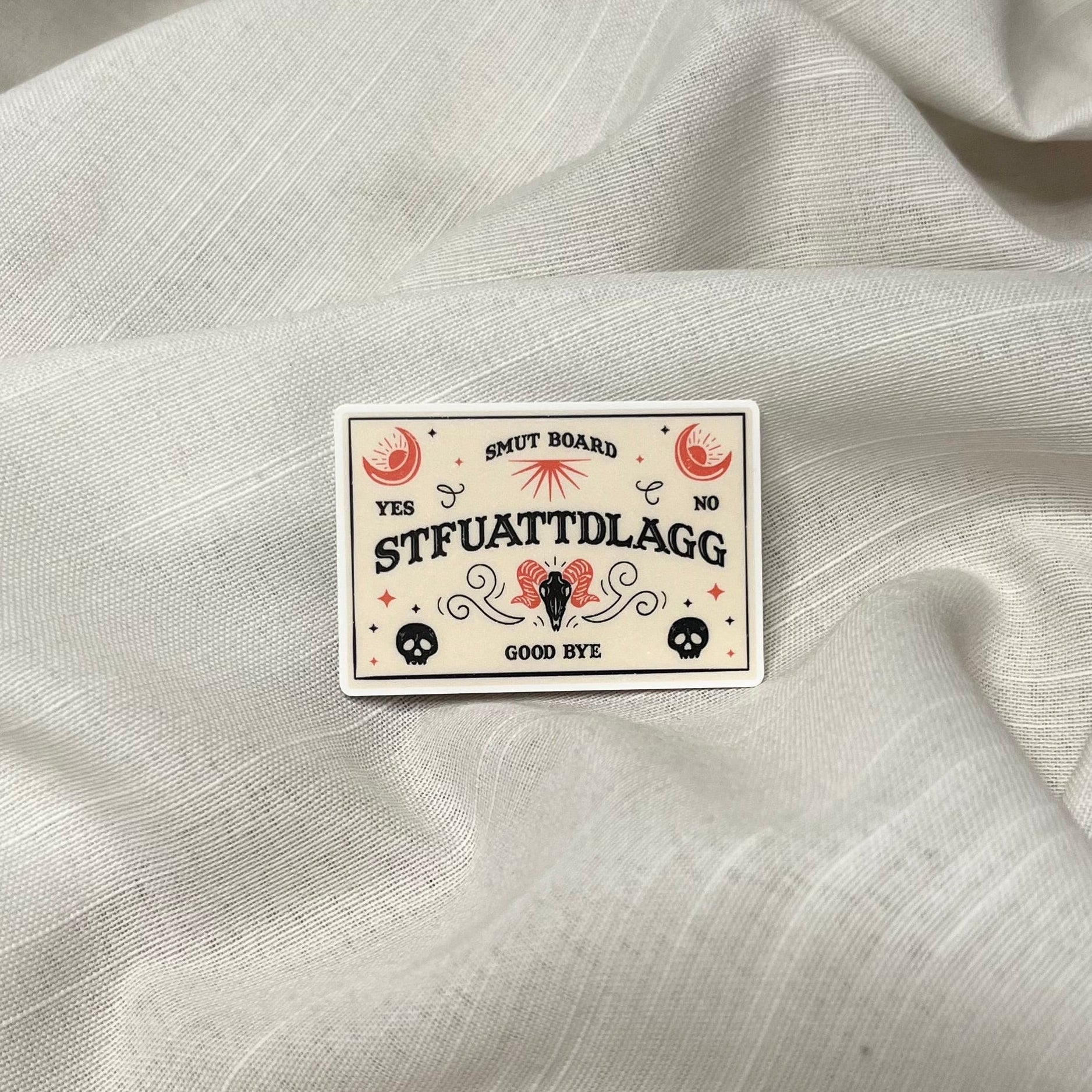 Smut Board STFUATTDLAGG Sticker