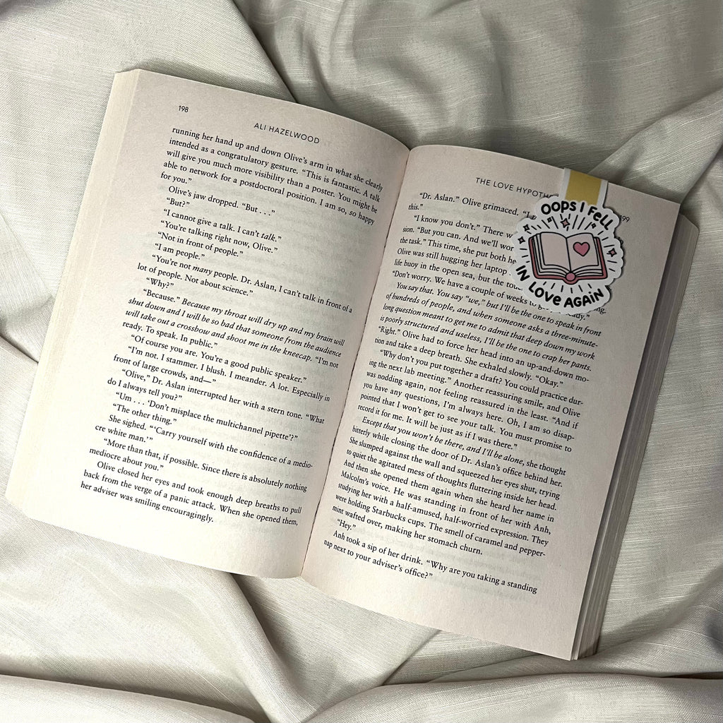 Oops I Fell In Love Again Magnetic Bookmark