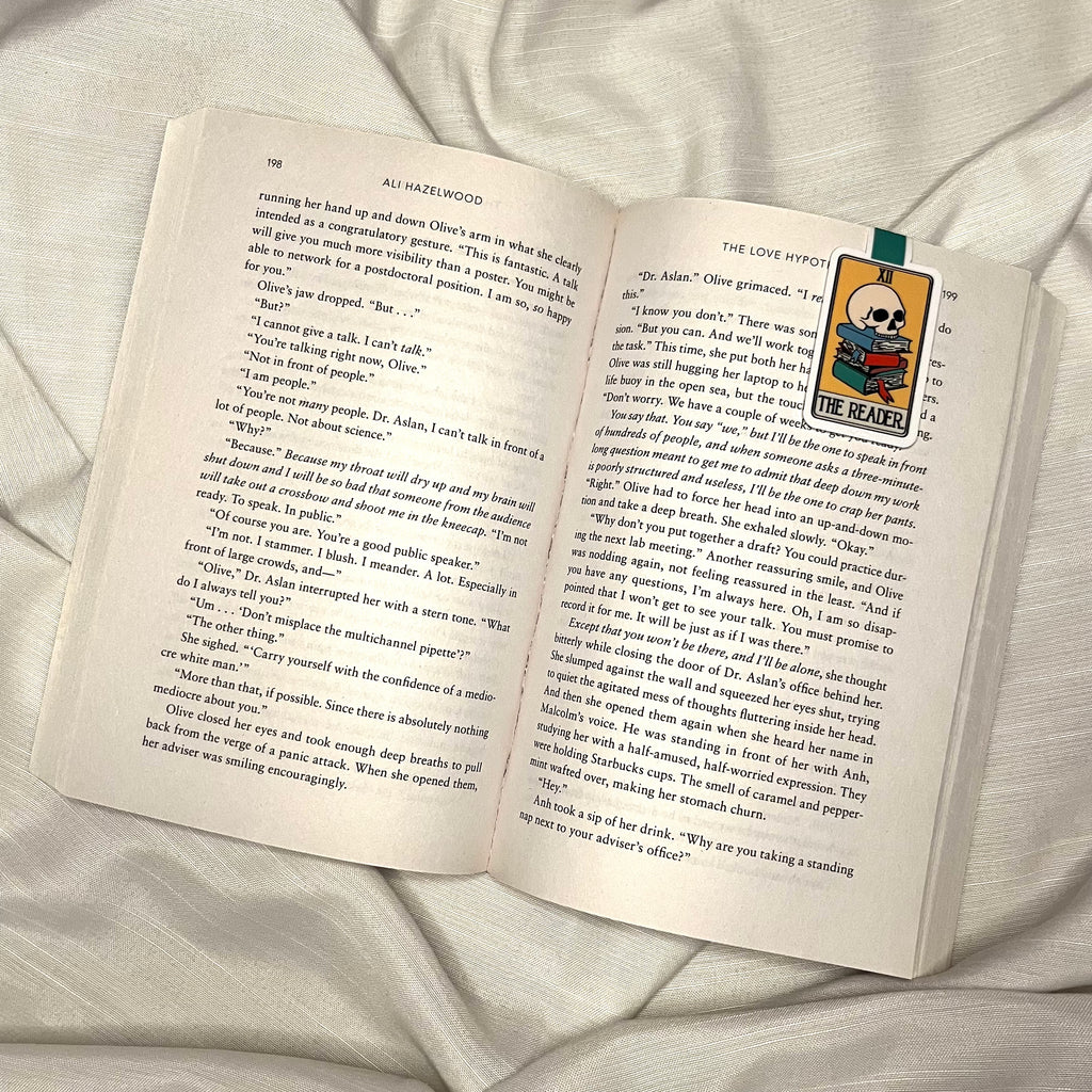 The Reader Tarot Card Magnetic Bookmark