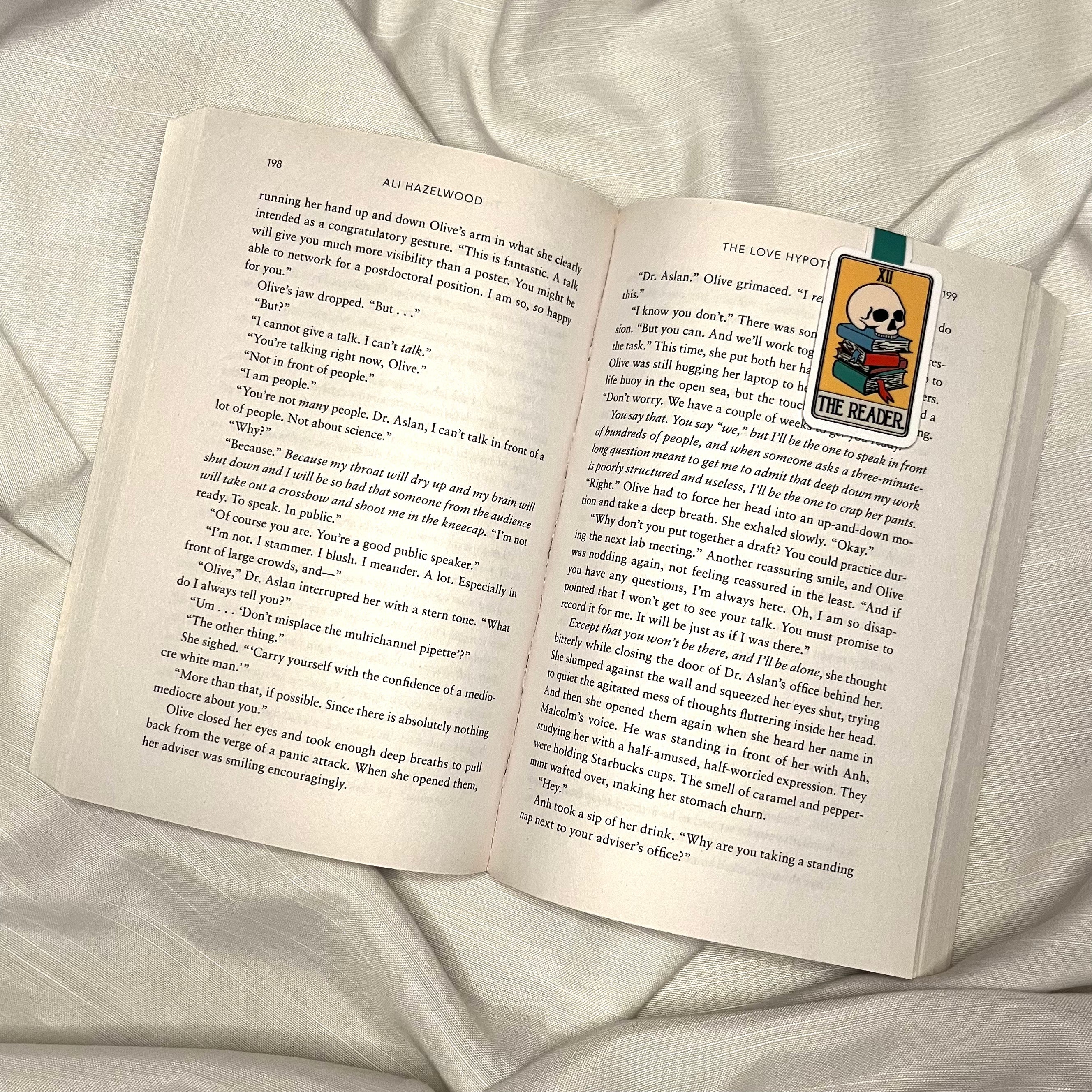 The Reader Tarot Card Magnetic Bookmark