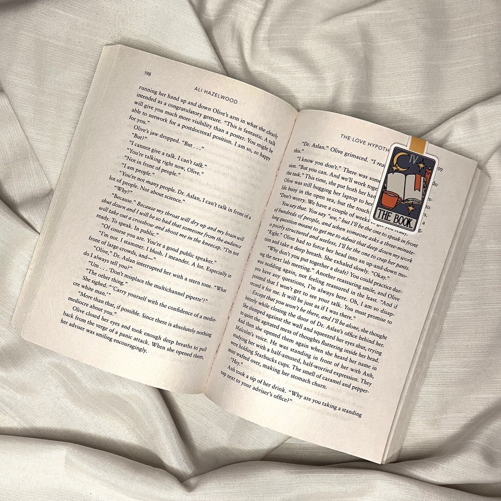 The Book Tarot Card Magnetic Bookmark