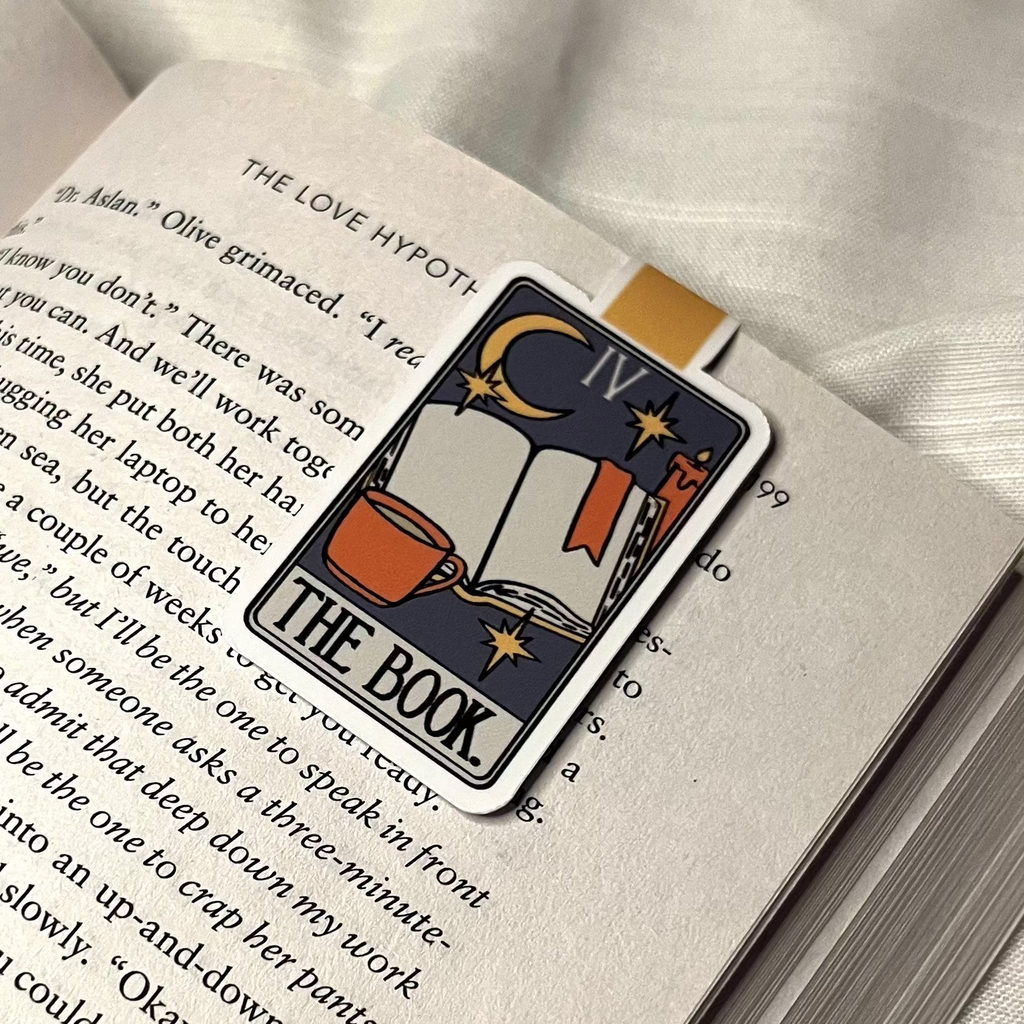 The Book Tarot Card Magnetic Bookmark