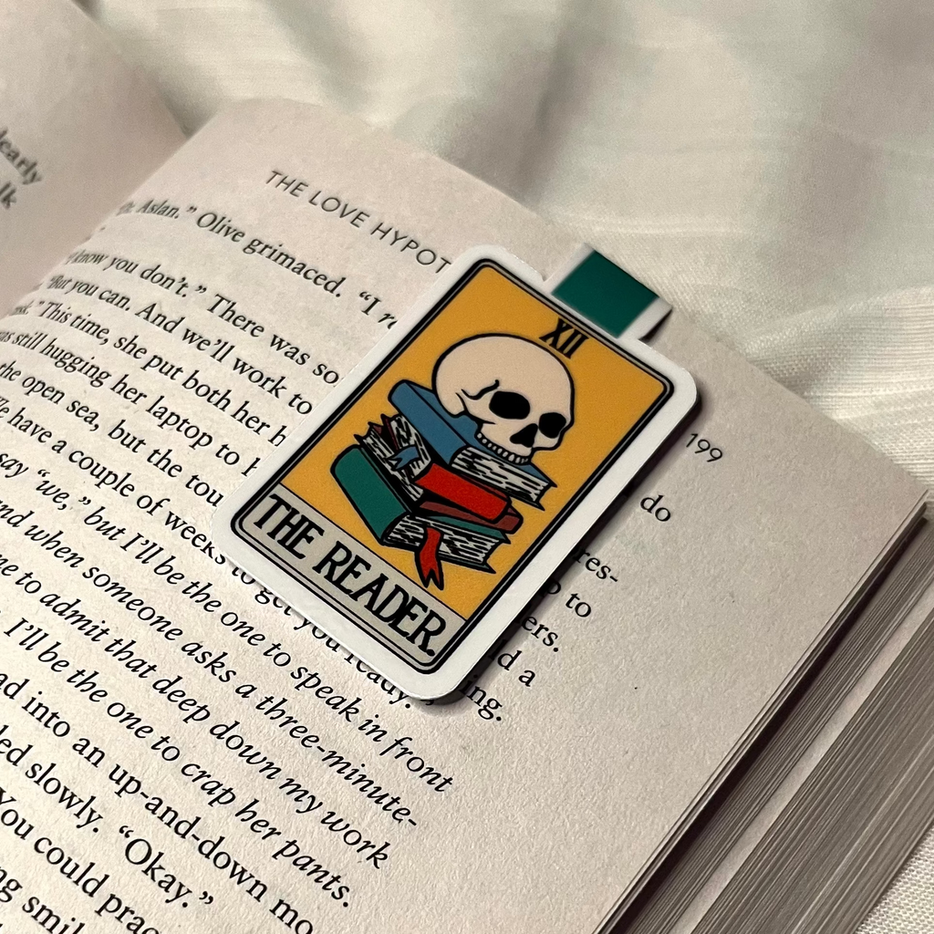 The Reader Tarot Card Magnetic Bookmark