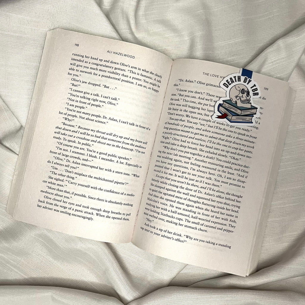 Death by TBR Magnetic Bookmark