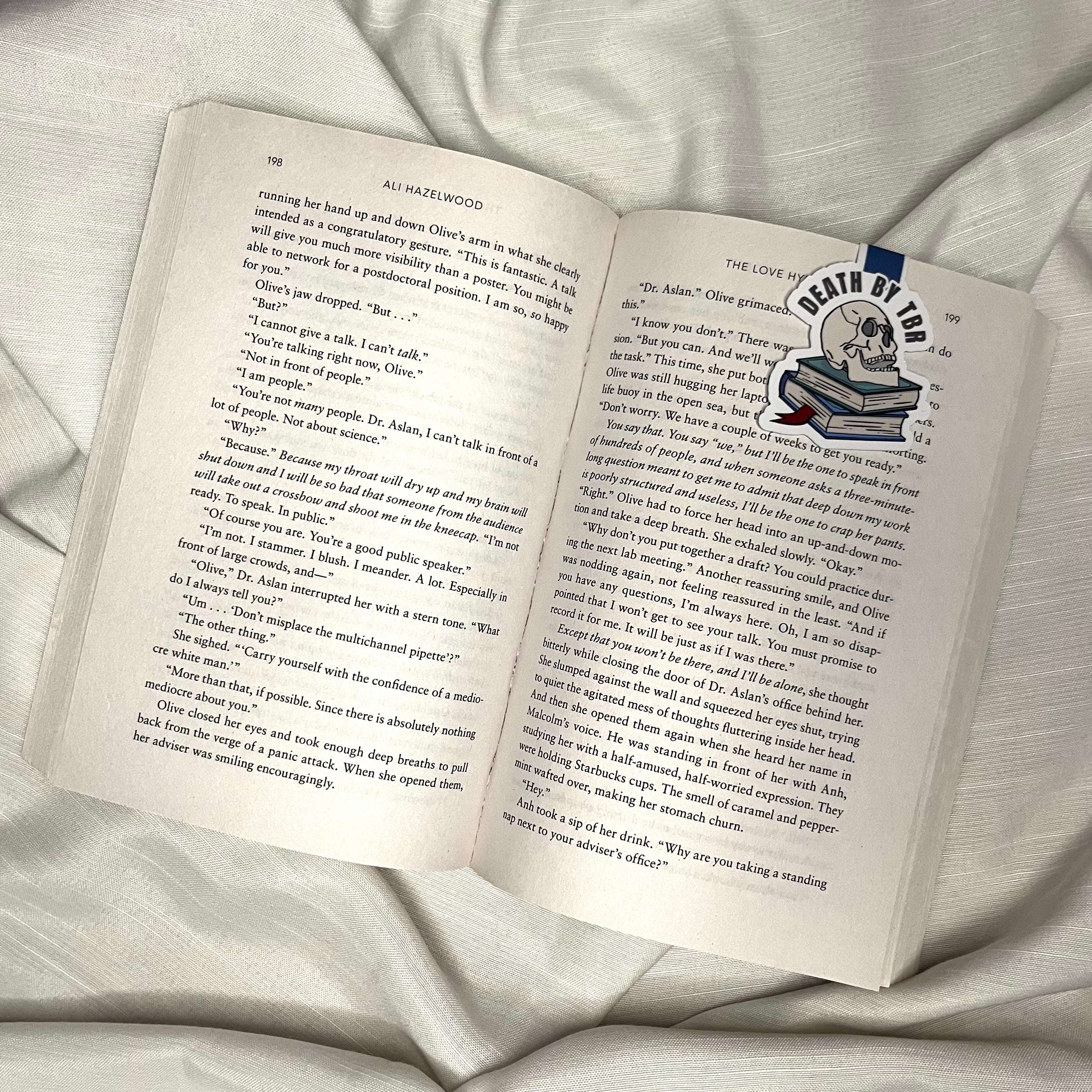 Death by TBR Magnetic Bookmark