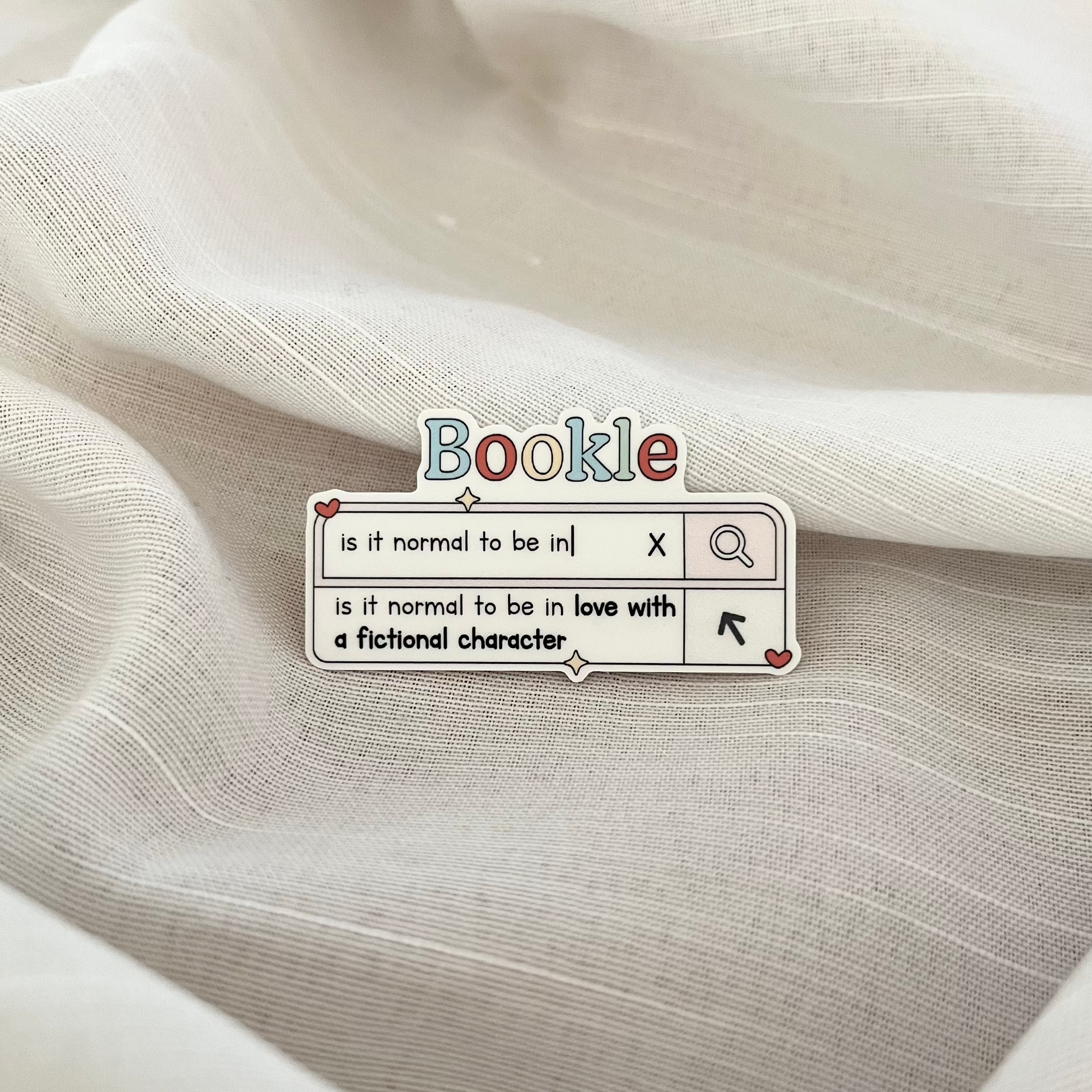 Bookle Fictional Characters Sticker