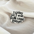 I Work So I Can Buy More Books Sticker