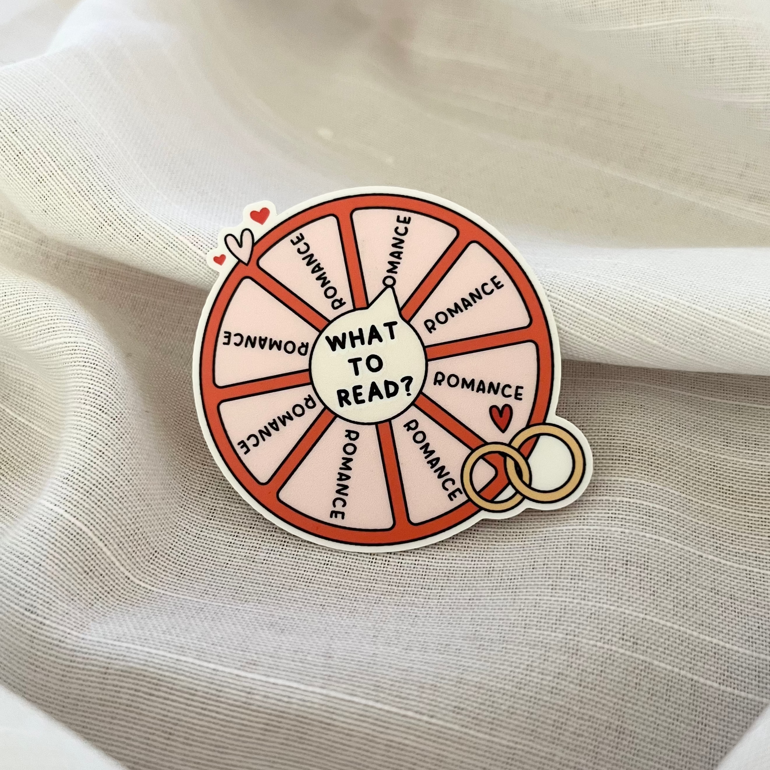 What to Read - Romance Sticker