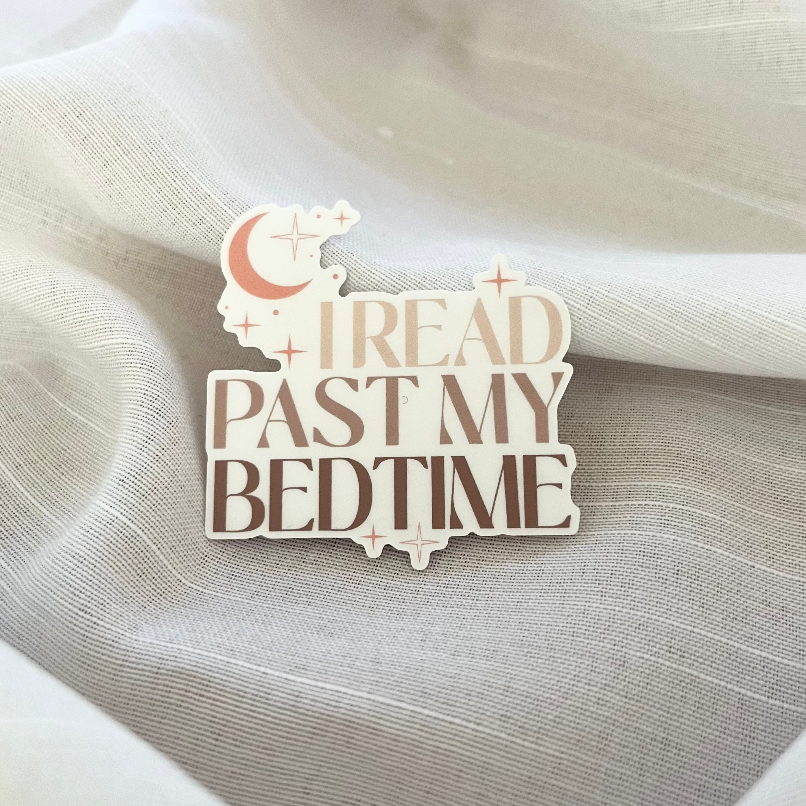 I Read Past My Bedtime Sticker